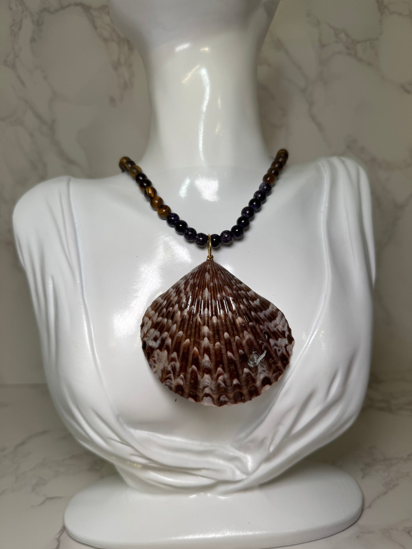 Green Sea Turtle Handmade Sea Turtle Necklace Encapsulated in Real Shell with UV Resin on Fine Colored Crystal Beads