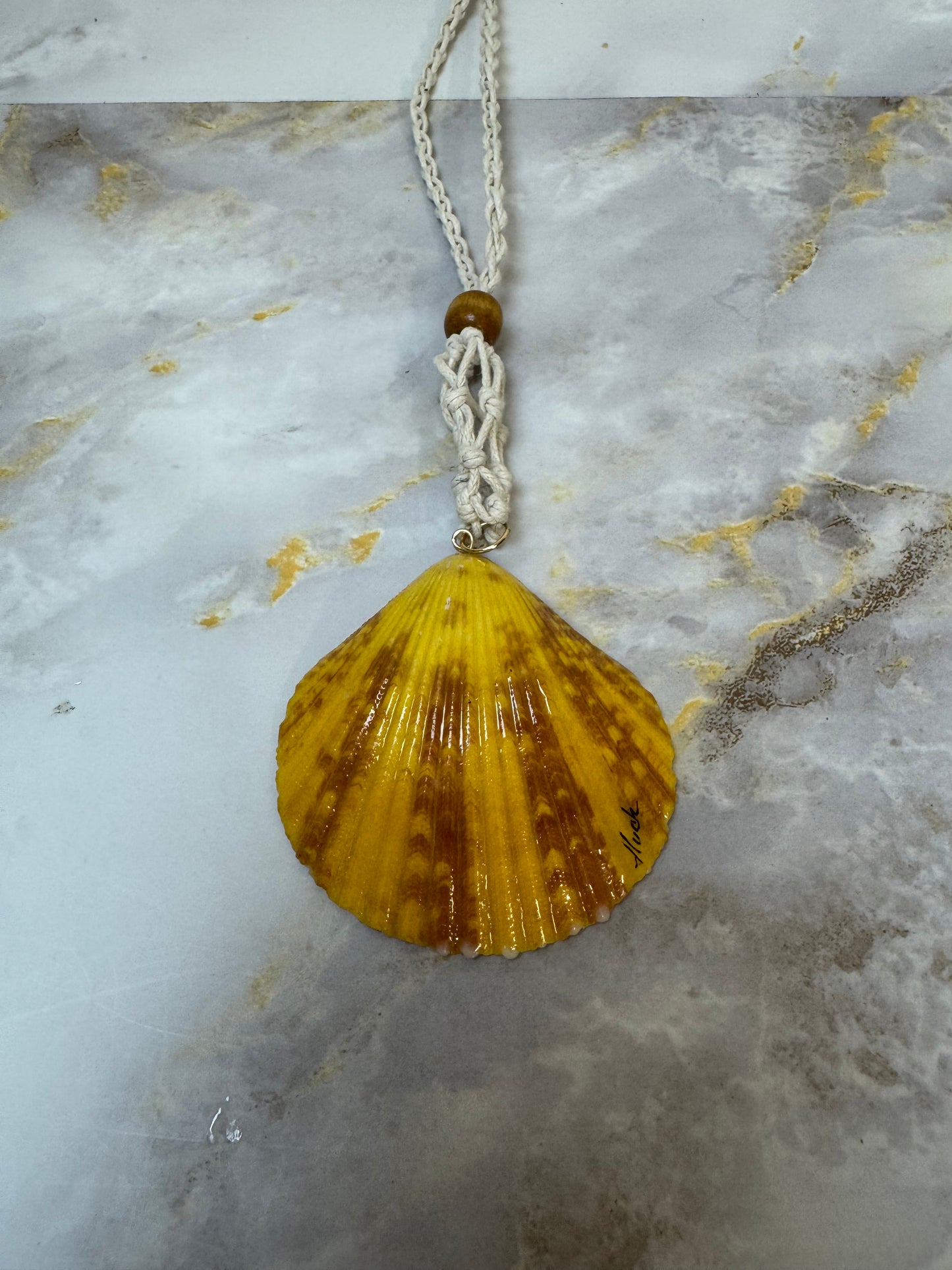 Red StarFish Necklace Resin‑Encased Shell Collection Shell Necklaces, Epoxy Resin Necklace