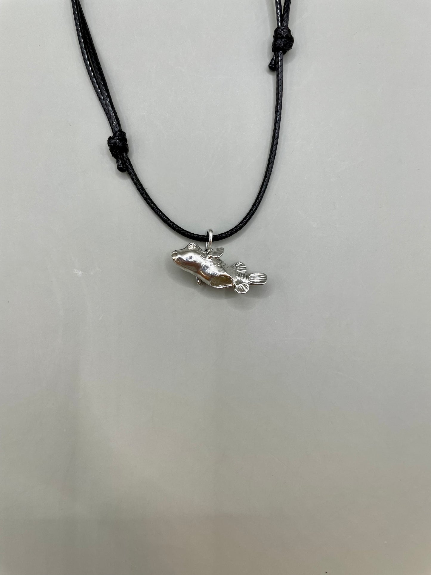 Pufferfish Necklace – Detailed 925 Sterling Silver Pendant, Perfect for Ocean Lovers and Marine Animal Life Enthusiasts, Unique Jewelry Handmade in USA