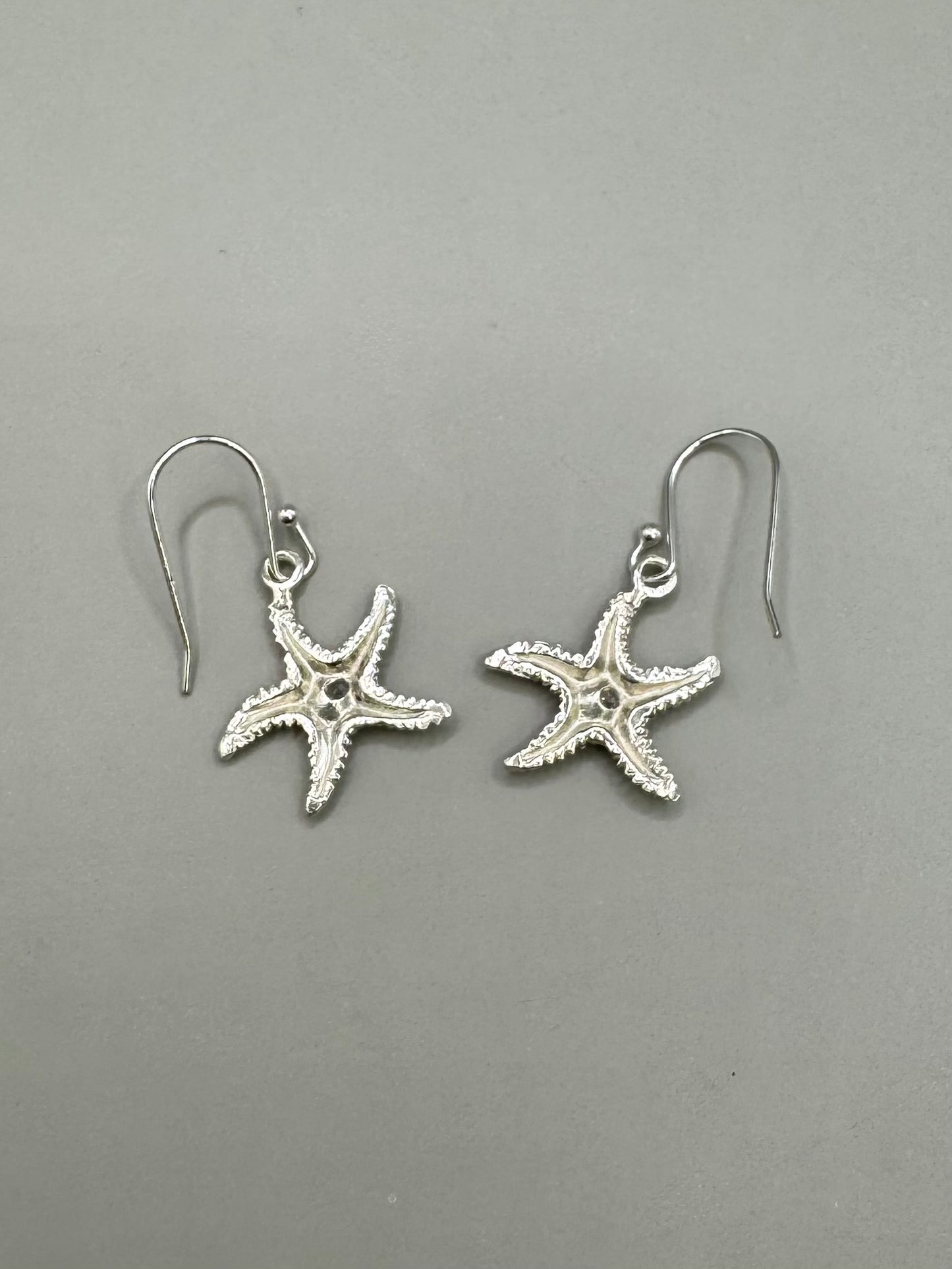 Starfish Earrings – Elegant 925 Sterling Silver Design, Perfect for Ocean and Beach Lovers, Handmade in USA Jewelry Gift for Women