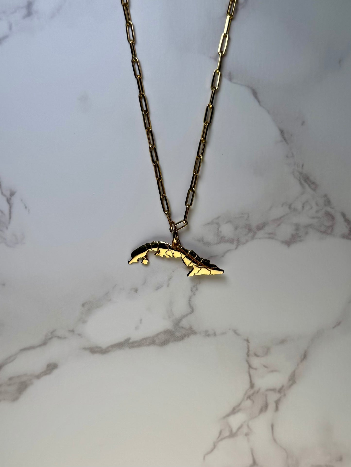 My Isla Necklace Mapa de Cuba, Oro 10 Kilates, Cadena y Dije, Handcrafted 10K Gold Pendant with 15 Provinces Artistic Design, Unisex, Chain and Pendant