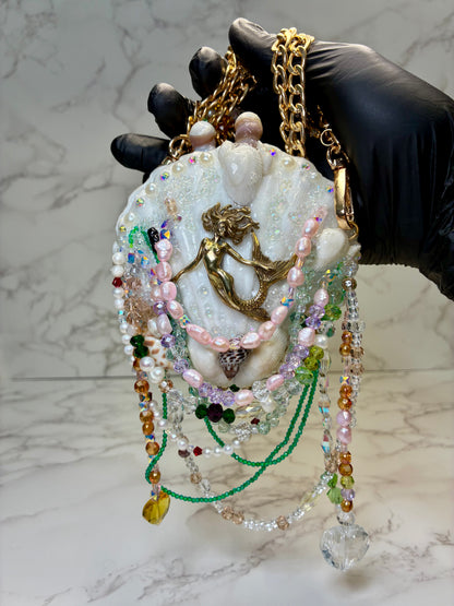 Milagros del Mar Seashell Treasure Purse