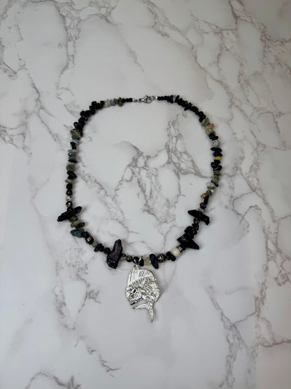 Mahi Mahi 925 Sterling Silver Hand Made Necklace | One-of-a-Kind Coastal Art