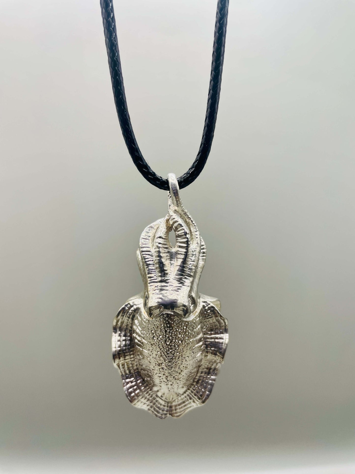 Cuttlefish Necklace, 925 Sterling Silver