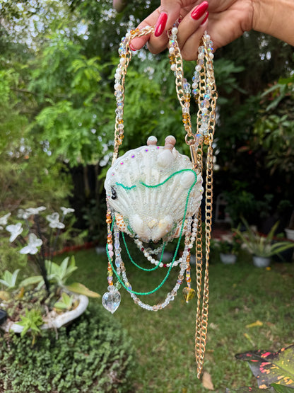 Milagros del Mar Seashell Treasure Purse