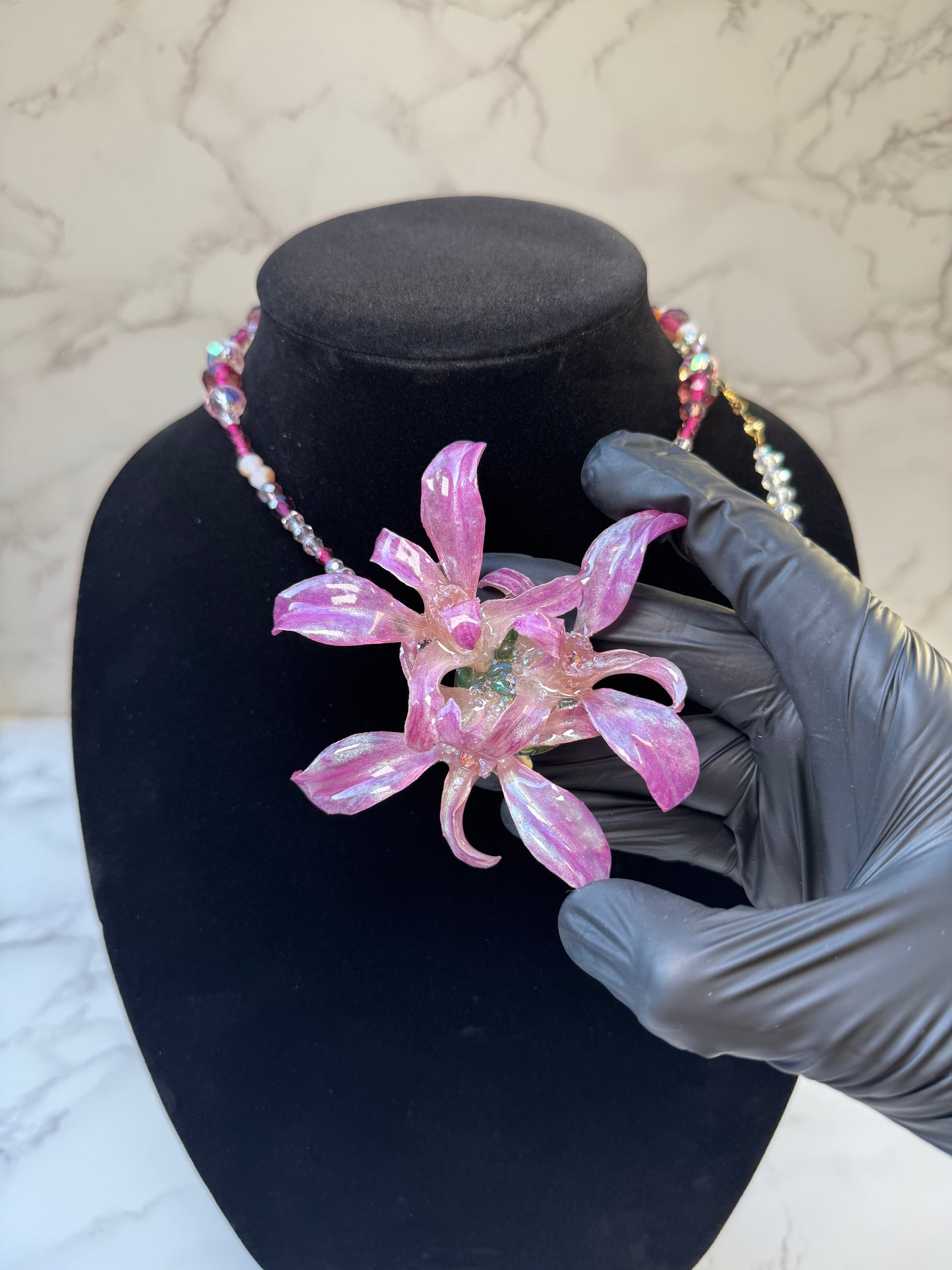 Blush Orchid Dream Necklace