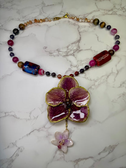 The Royal Bloom – Orchid of Twilight Gold