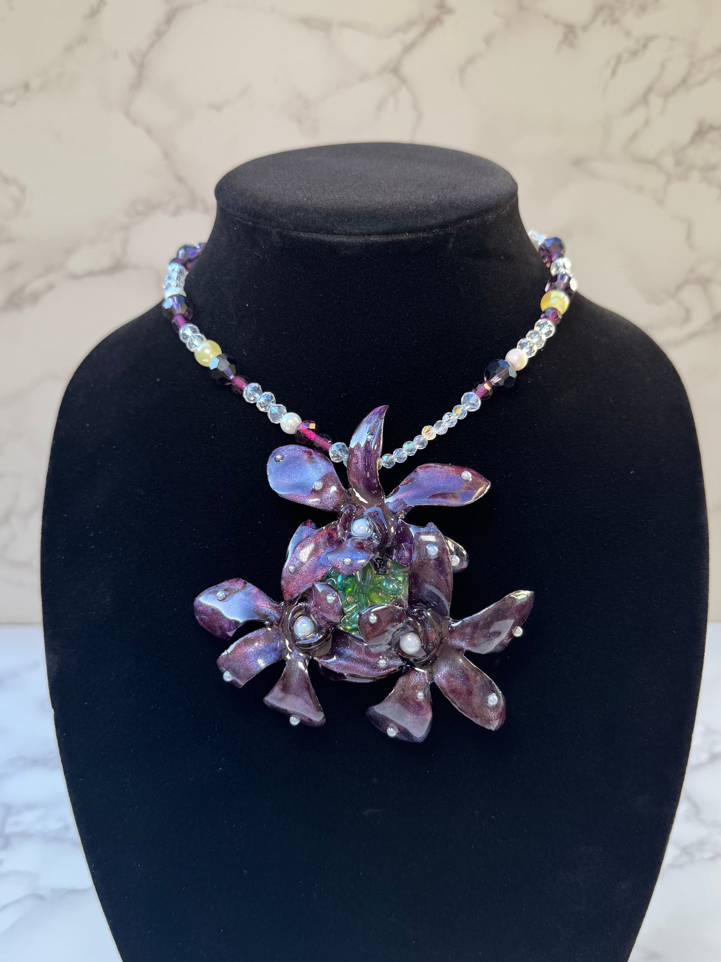 Royal Orchid Harmony Necklace