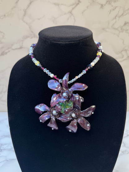 Royal Orchid Harmony Necklace