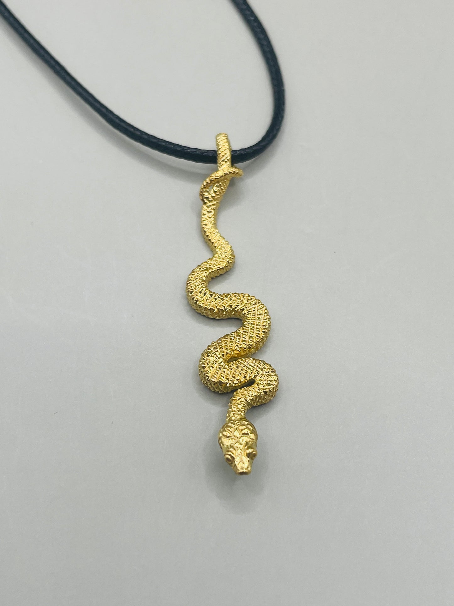 Snake Necklace, 925 Sterling Silver