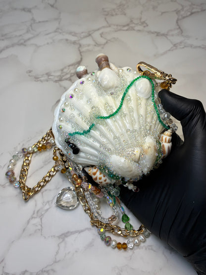 Milagros del Mar Seashell Treasure Purse