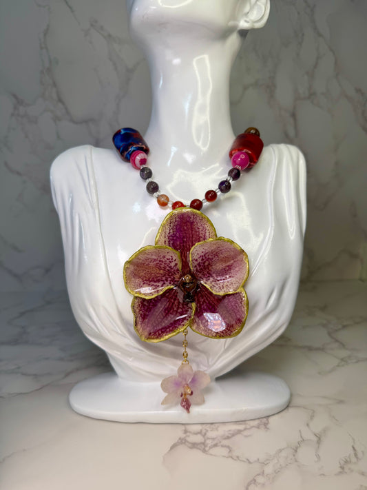 The Royal Bloom – Orchid of Twilight Gold