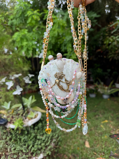 Milagros del Mar Seashell Treasure Purse