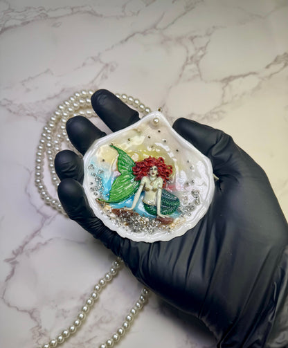 The Coral Empress Mermaid– Song of the Emerald Depths