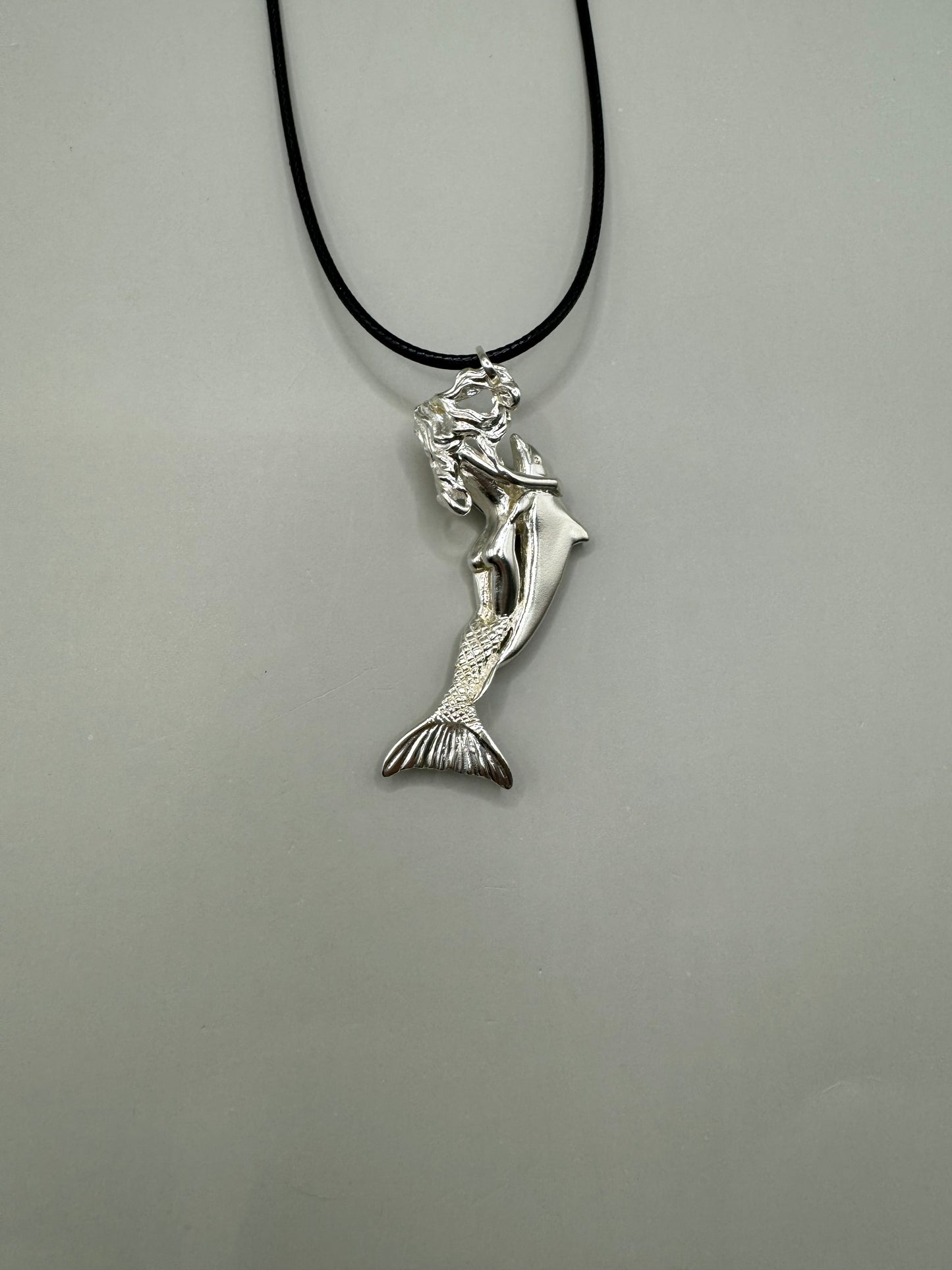 Mermaid & Dolphin Pendant 3D Pendant