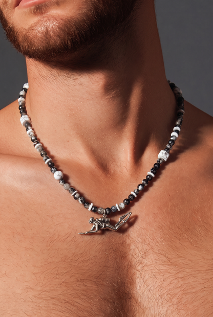 Scuba diver 925 Sterling Silver Hand Made Necklace | One-of-a-Kind Coastal Art