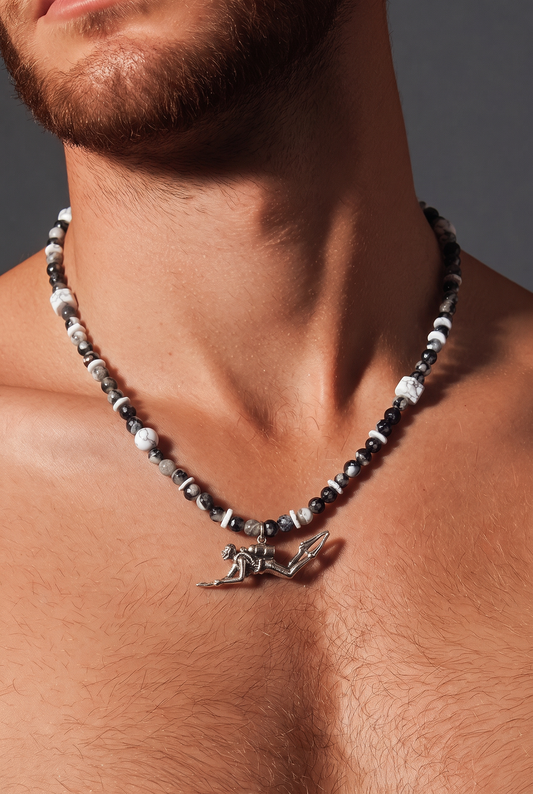 Scuba diver 925 Sterling Silver Hand Made Necklace | One-of-a-Kind Coastal Art