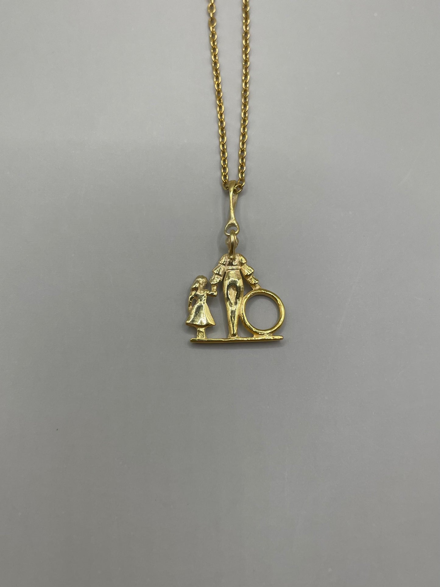 Mom and Daughter Necklace