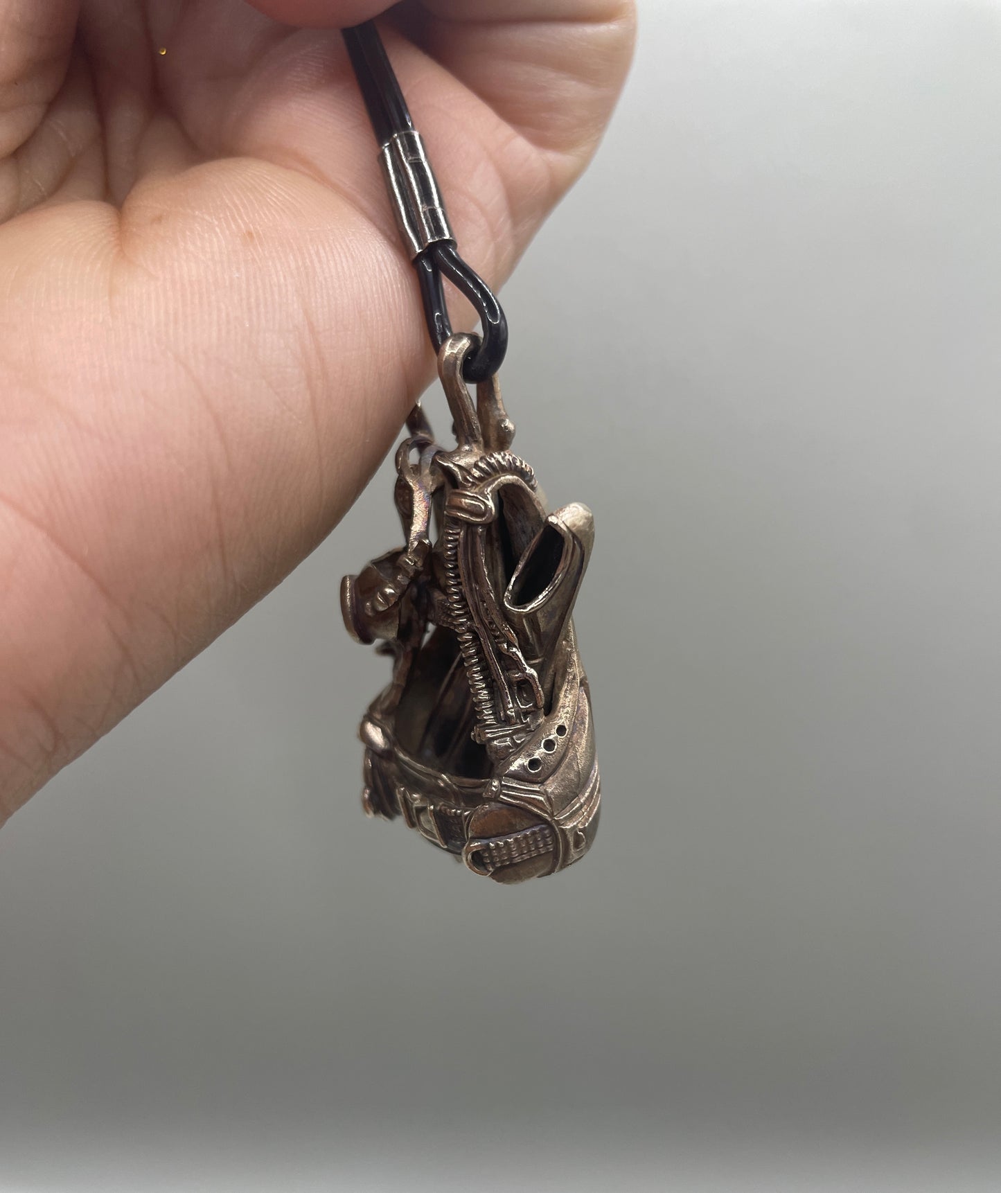 Scuba Gear Keychain, Brass