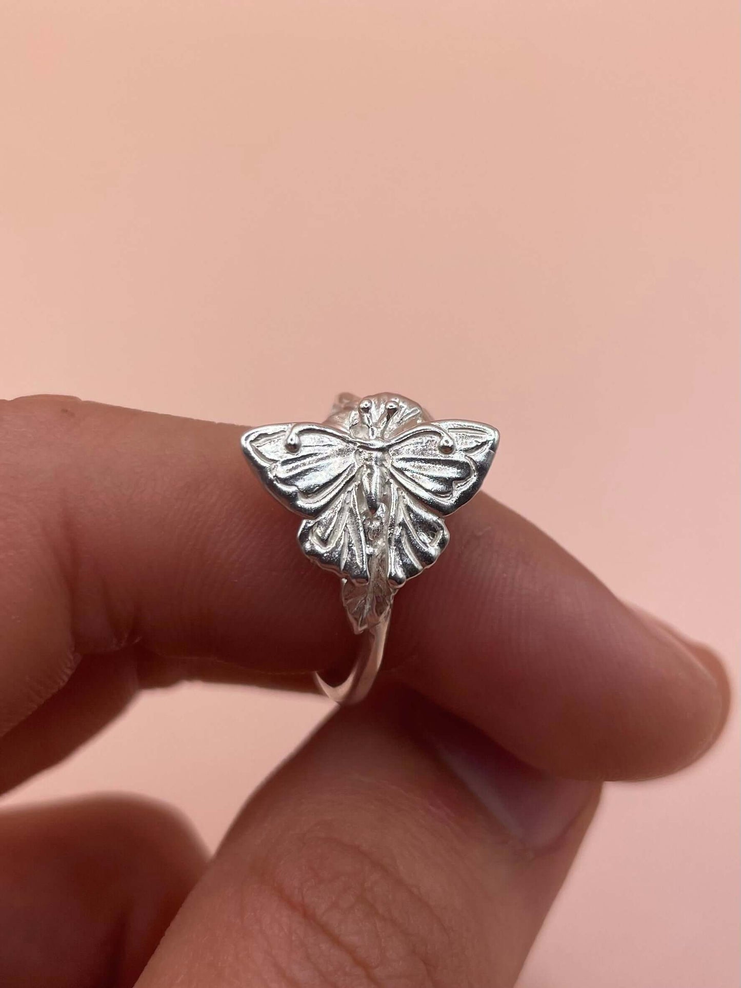 Butterfly Ring, 925 Sterling Silver