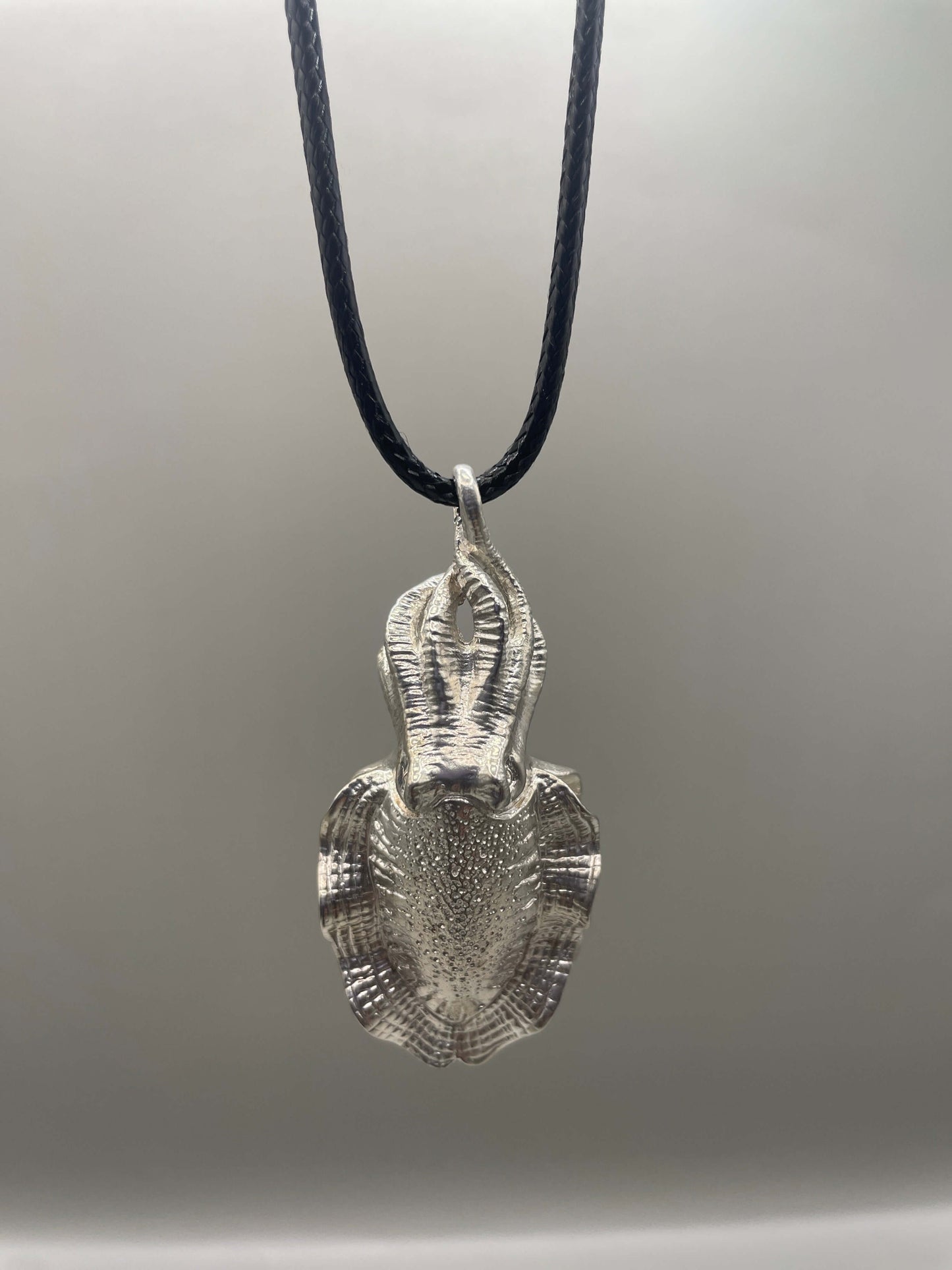 Cuttlefish Necklace, 925 Sterling Silver