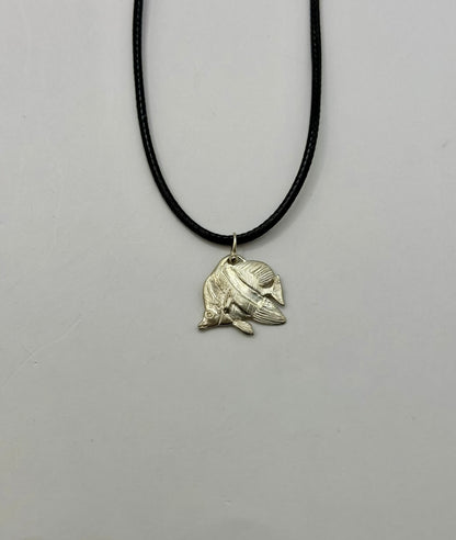 Butterflyfish Necklace, 925 Sterling Silver