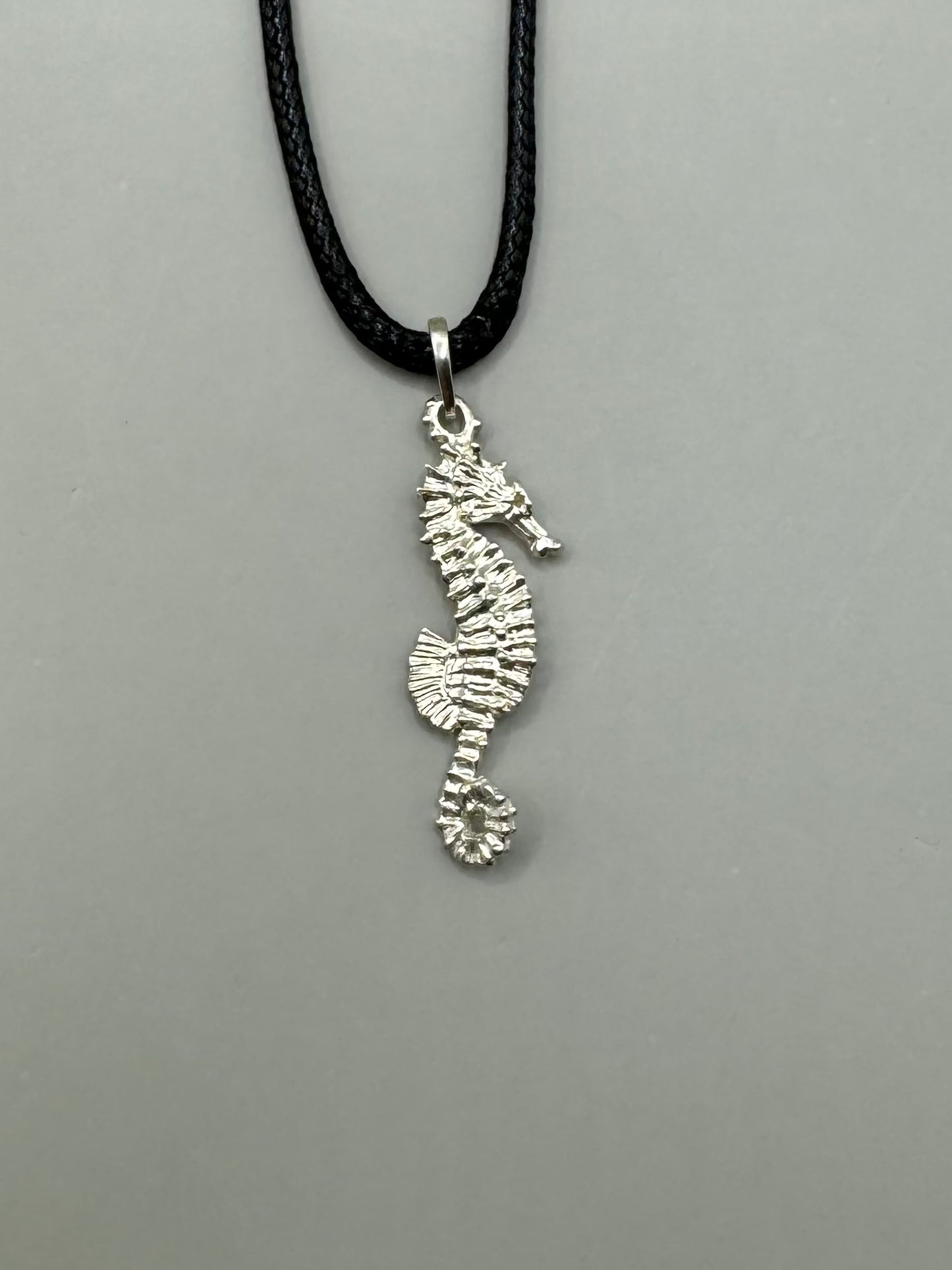 Sea Horse Necklace, 925 Silver