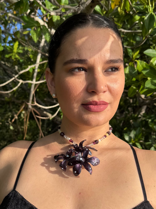 Royal Orchid Harmony Necklace