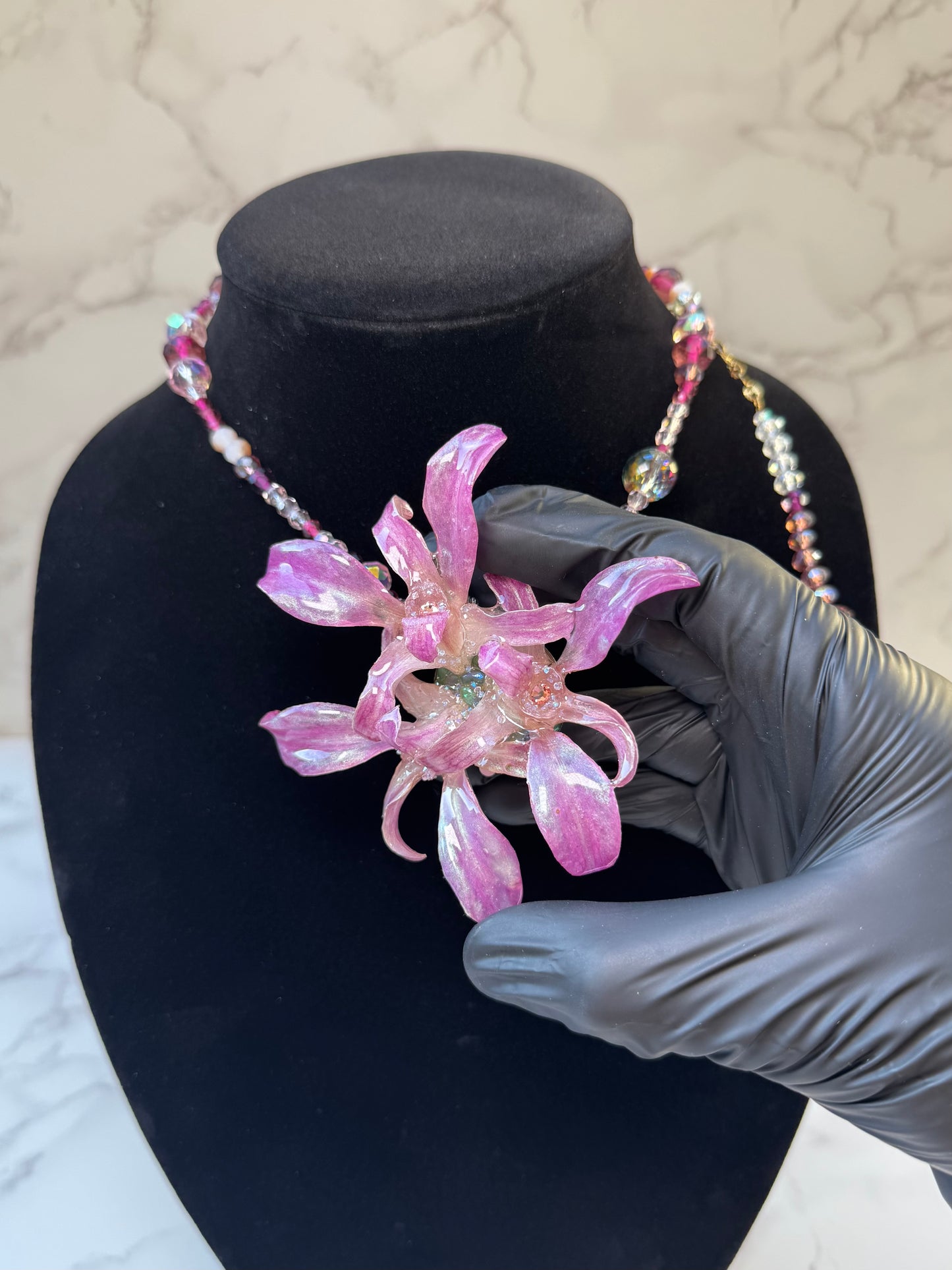 Blush Orchid Dream Necklace