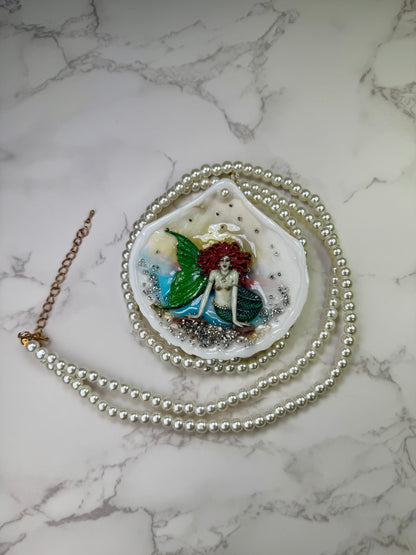 The Coral Empress Mermaid– Song of the Emerald Depths