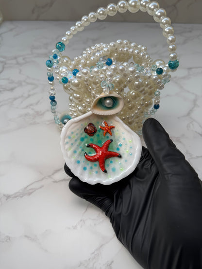 Serena-Pearl Ocean Treasure Purse