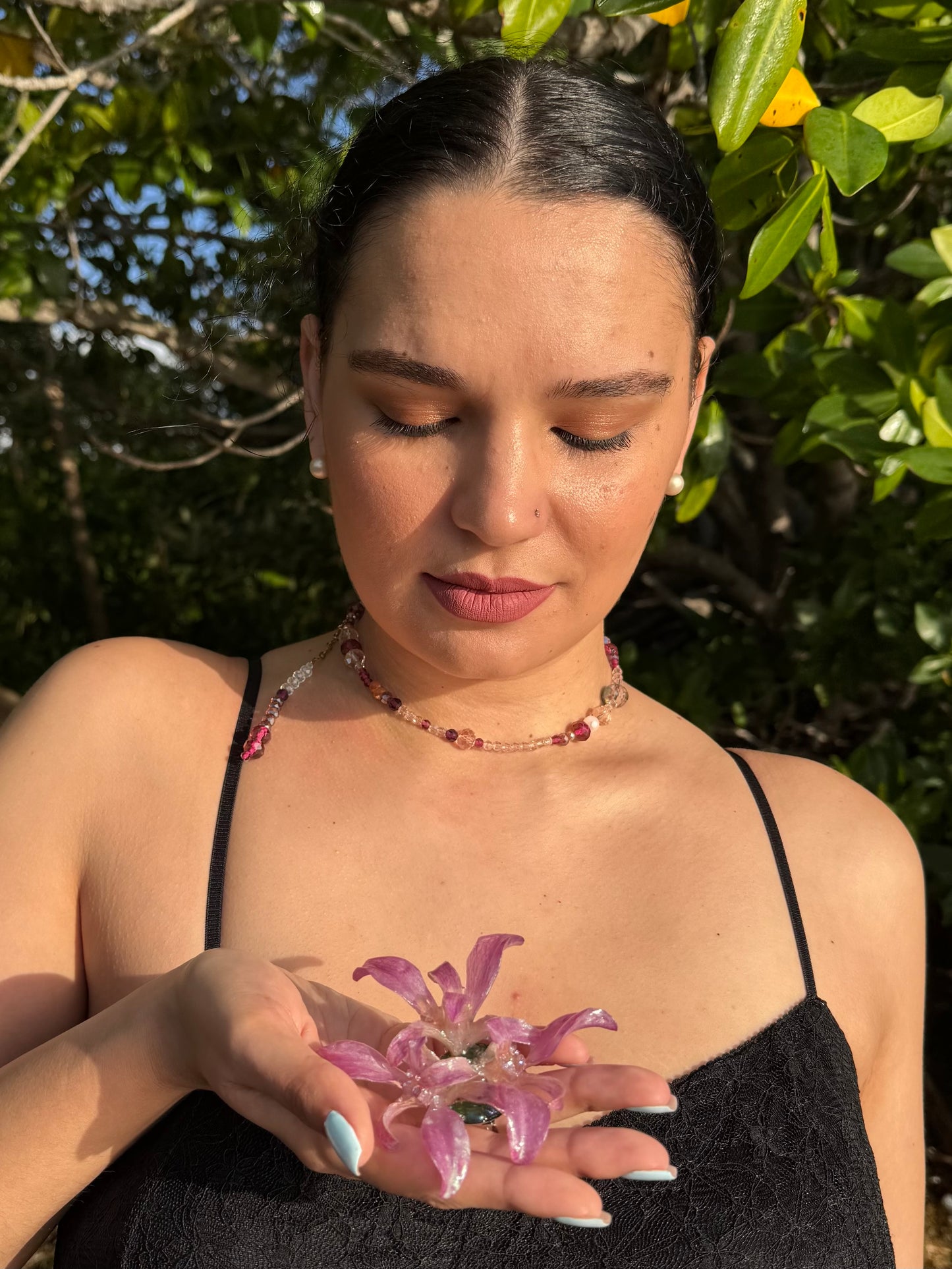 Blush Orchid Dream Necklace
