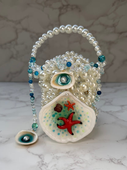 Serena-Pearl Ocean Treasure Purse