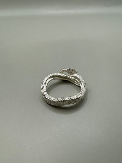 Snake ring, 925 Sterling Silver