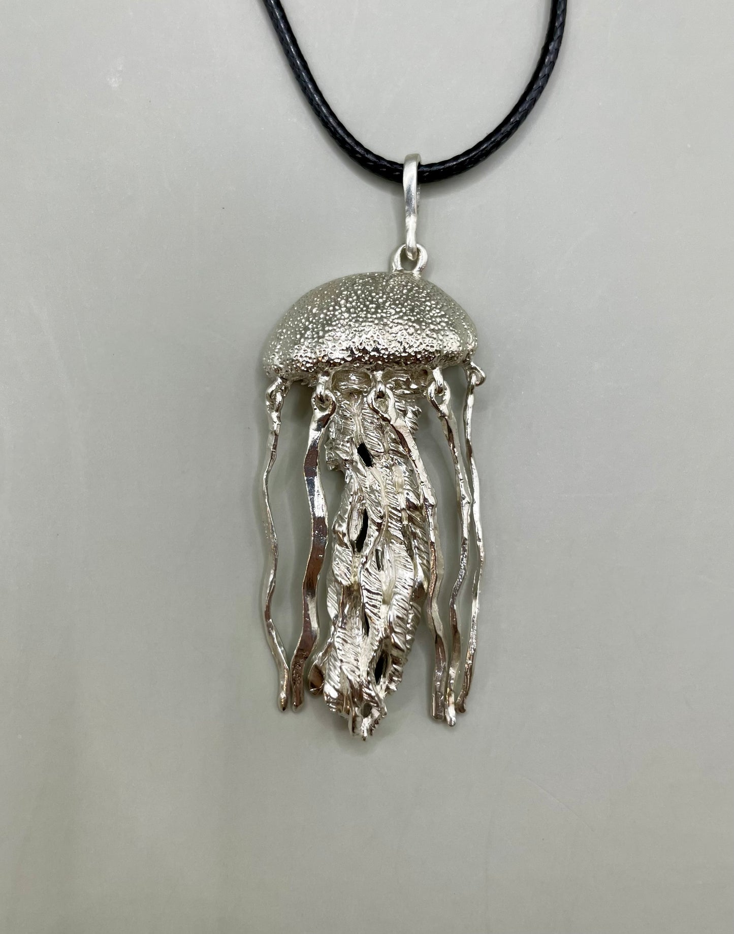 Jellyfish Necklace, 925 Sterling Silver