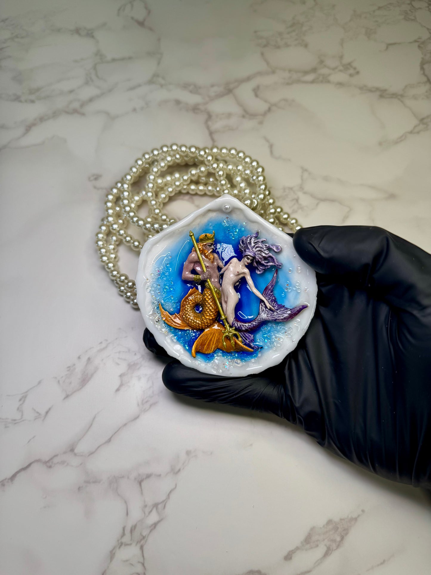 The Golden Current & The Amethyst Wave Mermaid– Keepers of the Twilight Sea