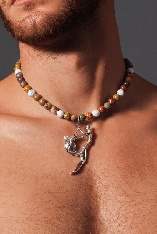 Swordfish Diver 925 Sterling Silver Hand Made Necklace | One-of-a-Kind Coastal Art