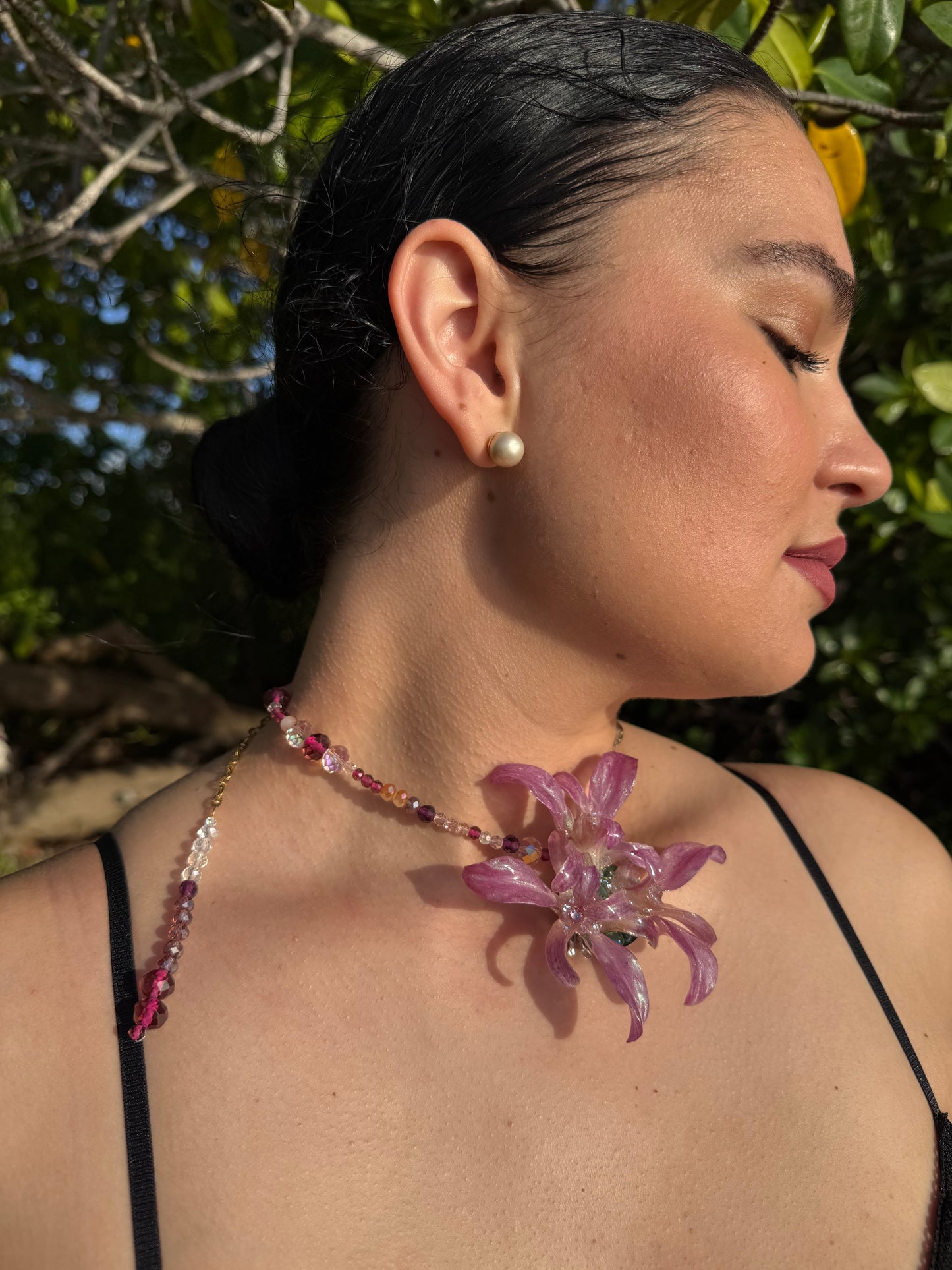 Blush Orchid Dream Necklace
