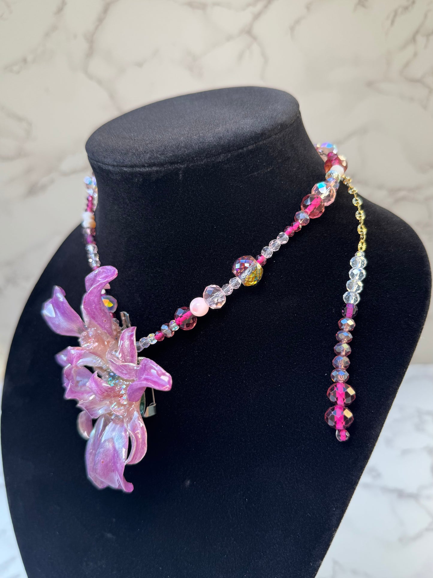 Blush Orchid Dream Necklace