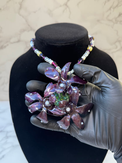 Royal Orchid Harmony Necklace