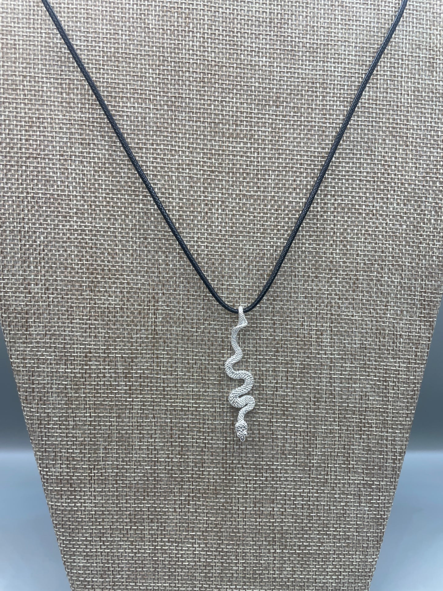 Snake Necklace, 925 Sterling Silver