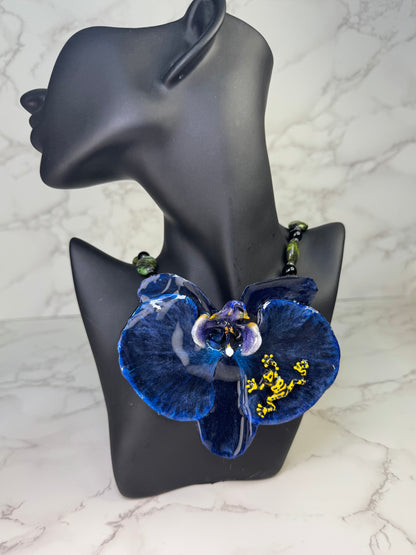 The Midnight Rainforest – Orchid & Poison Dart Elegance