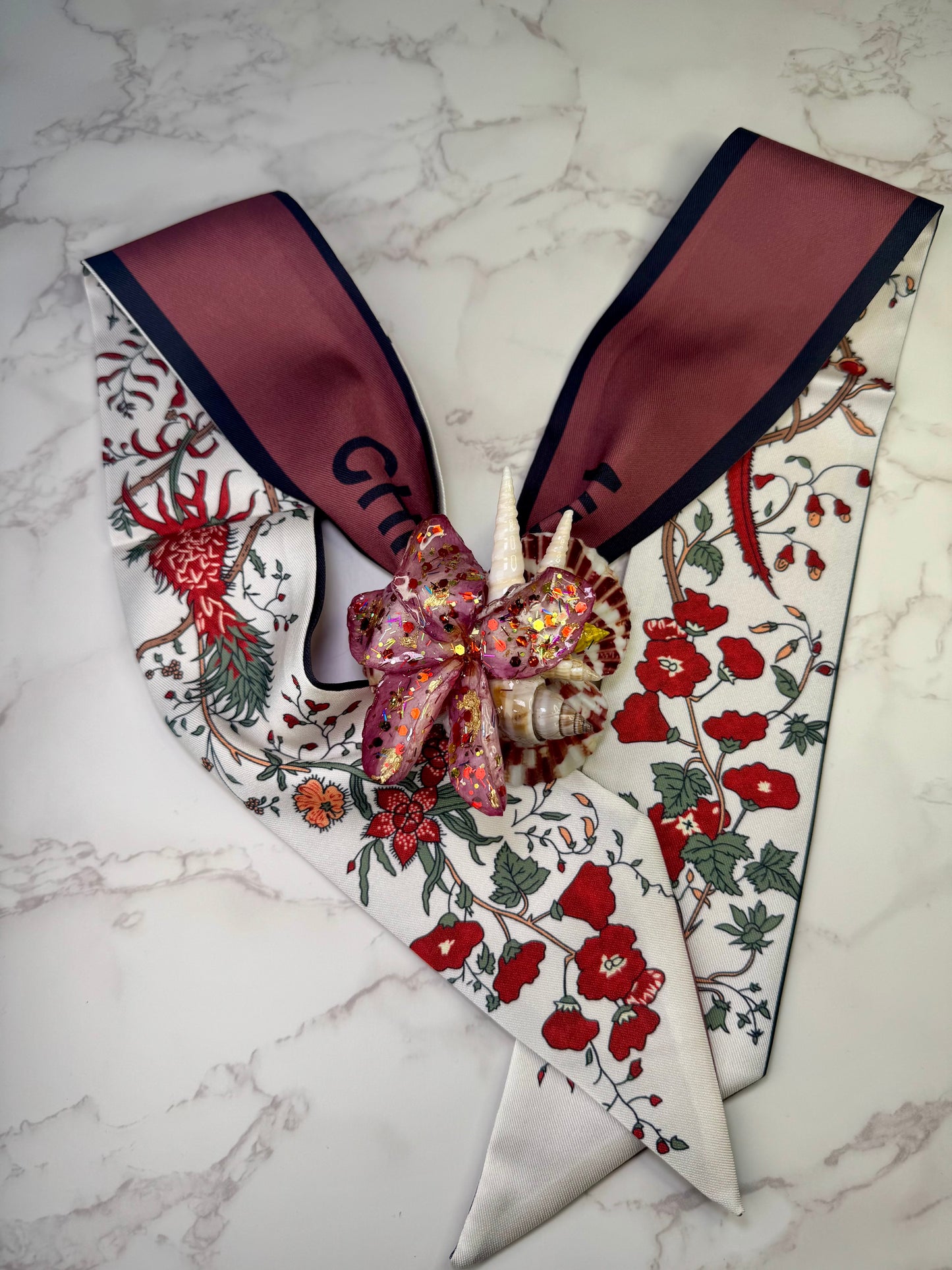 The Scarlet Tide – Seashell & Bloom Elegance