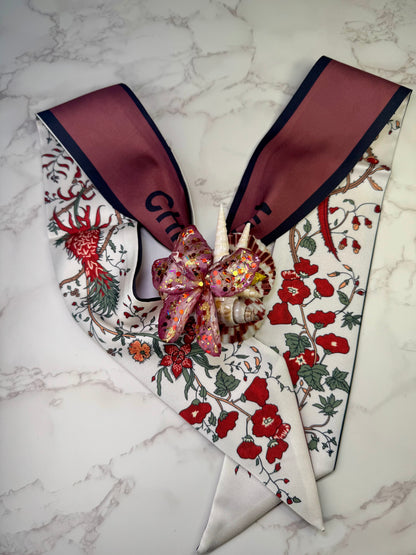 The Scarlet Tide – Seashell & Bloom Elegance