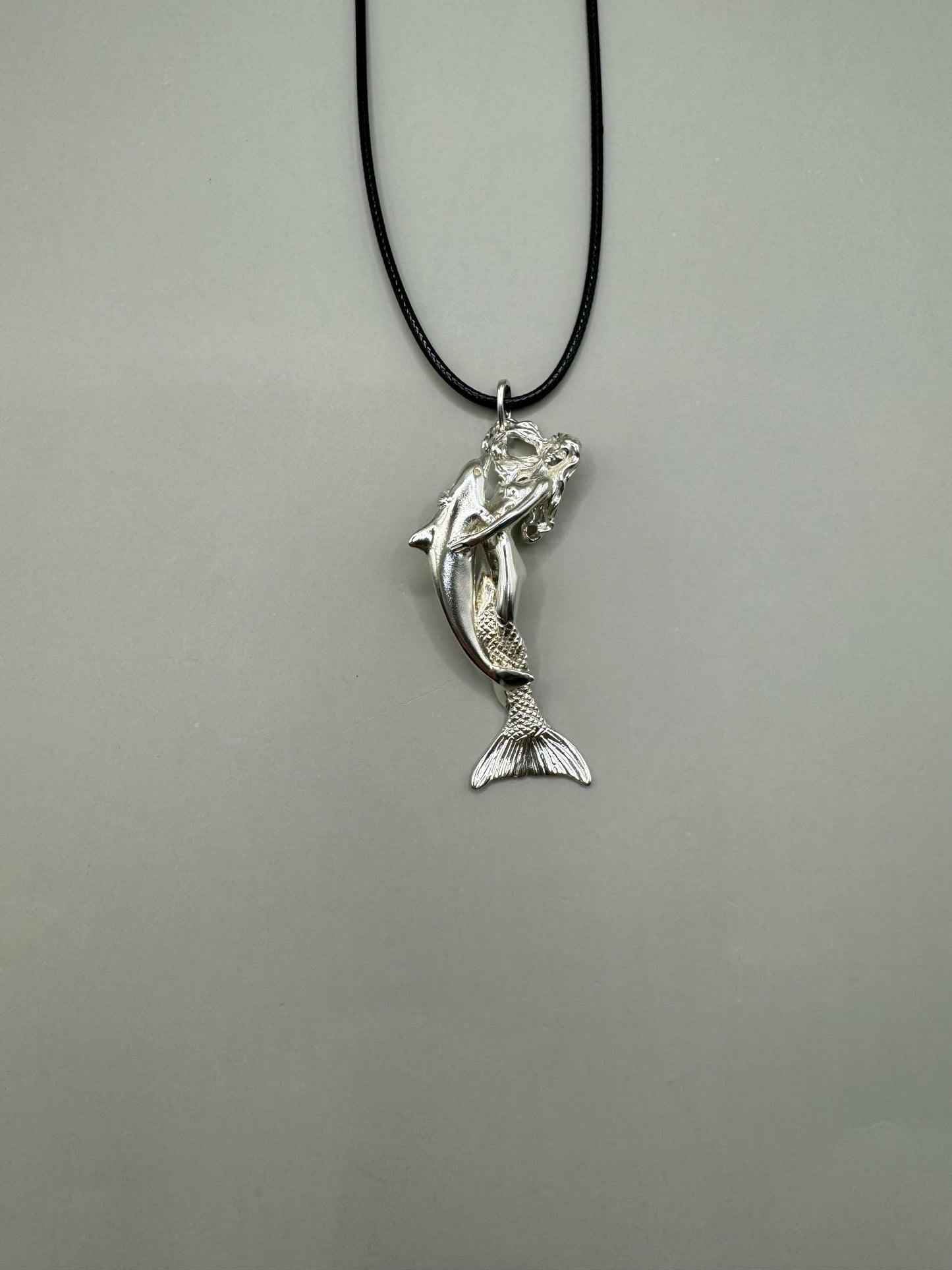 Mermaid & Dolphin Pendant 3D Pendant