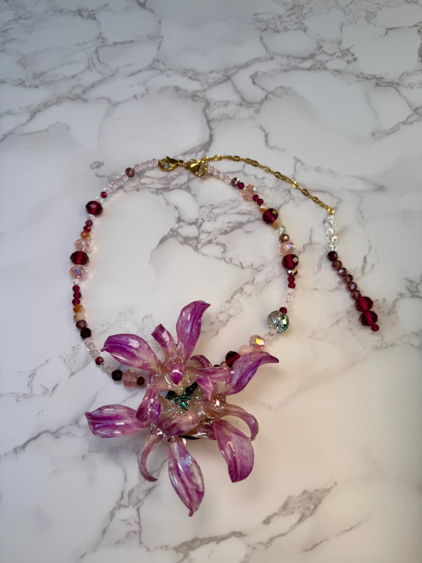 Blush Orchid Dream Necklace
