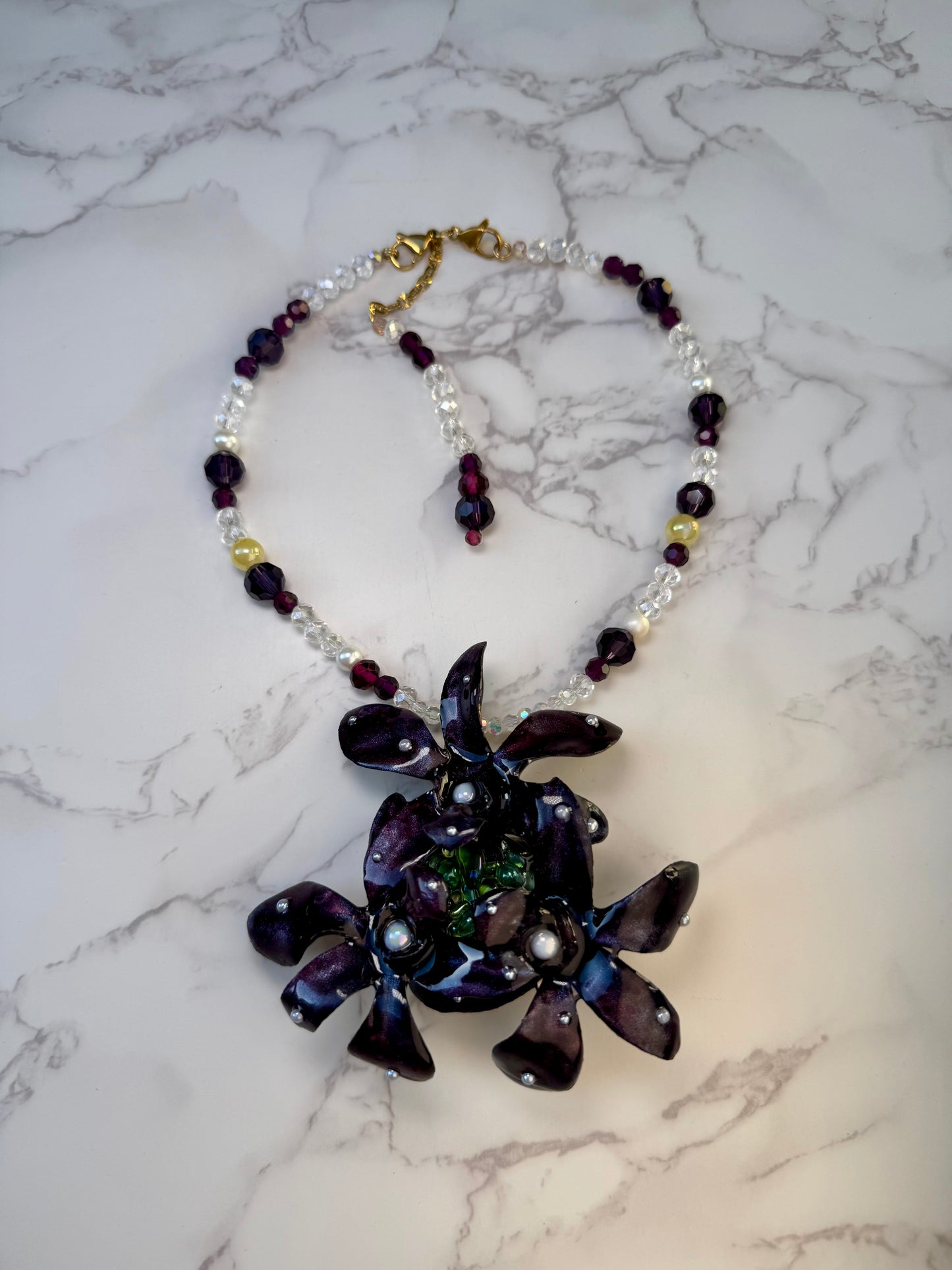 Royal Orchid Harmony Necklace