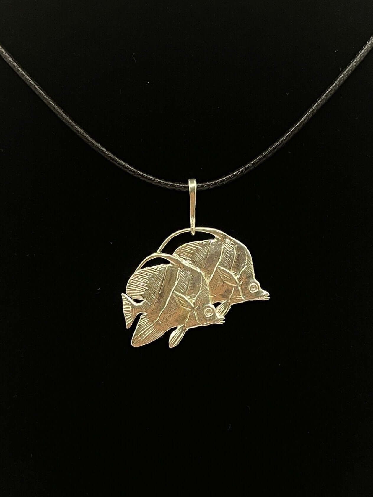 Butterflyfish Necklace, 925 Sterling Silver