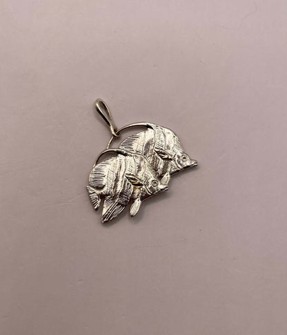 Butterflyfish Necklace, 925 Sterling Silver