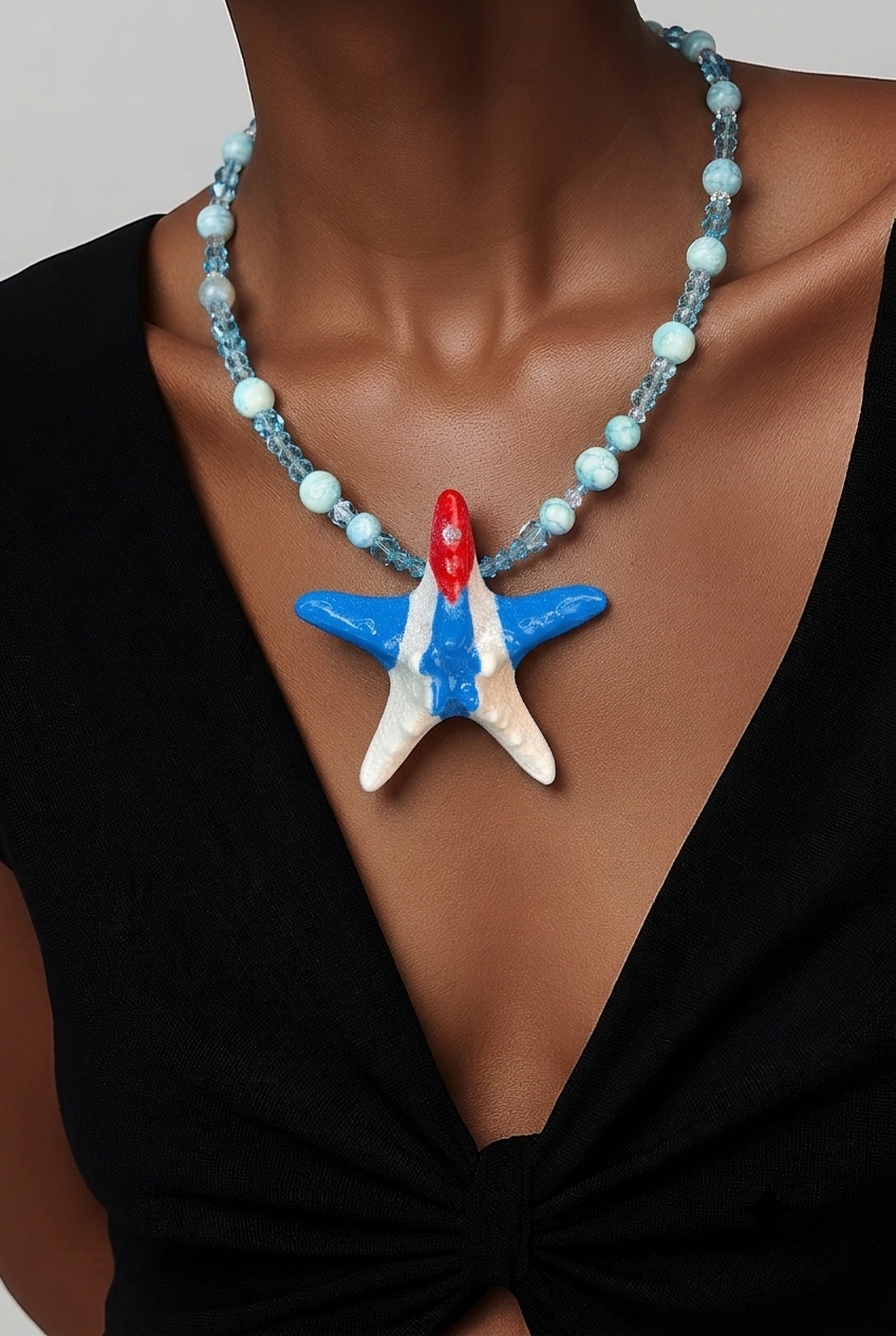 Amada Cuban Seashell Breeze Necklace